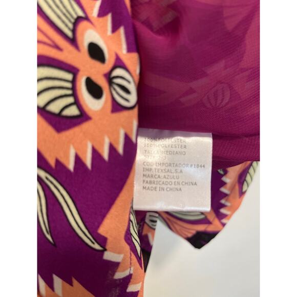 Azulu Geometric Pattern Momens 3 V Neck Lined Pullover Tank Top - Picture 5 of 10